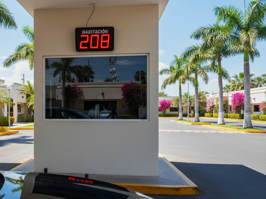 Reloj electronico de leds